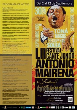 A la venta las entradas para el Festival de Cante Jondo Antonio Mairena