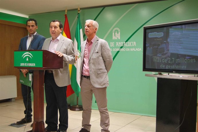 Ruiz Espejo y Daniel Pérez en rueda de prensa