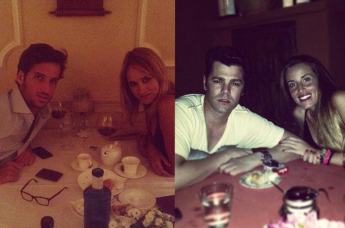 Alba Carrillo y Fonsi Nieto