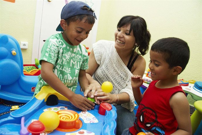 Niños en riesgo de exclusión