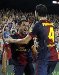 Xavi: "A Cesc le veo tranquilo, muy motivado y a tope"