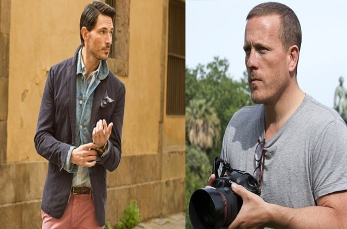 Dos grandes de la moda se unen para Mando: Andrés Velencoso y Scott Schuman