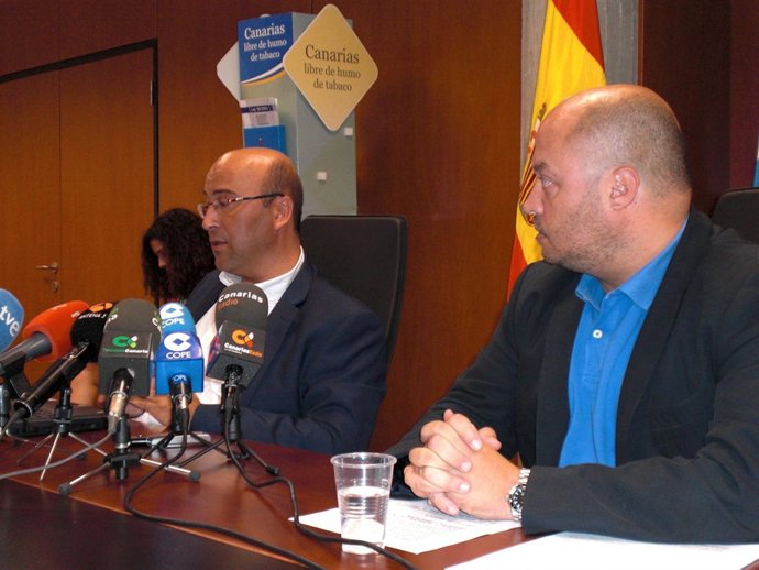 Momento de la rueda de prensa