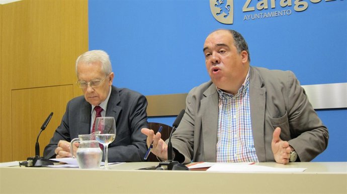 Fernández firma sendos convenios con Mercazaragoza y Fundación Federico Ozanám