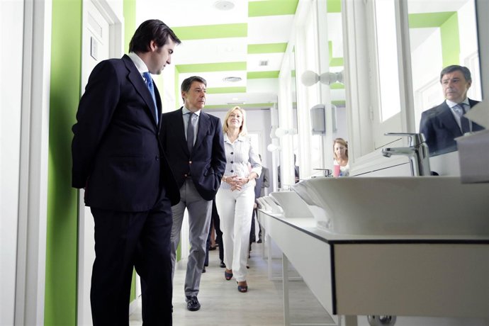 Ignacio González en un hostel