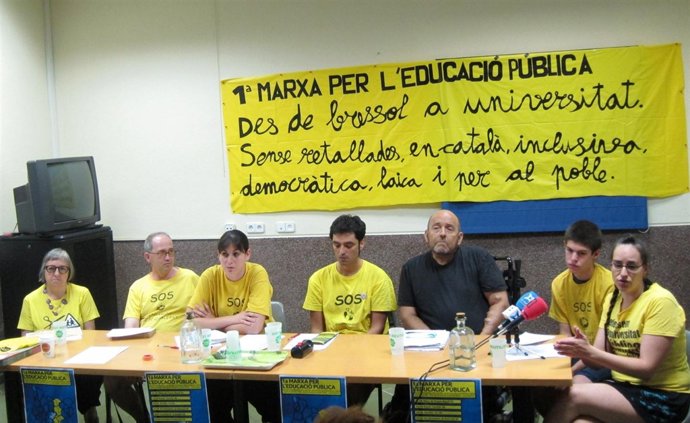 Manifiesto de la marcha solidaria en la FAVB este miércoles