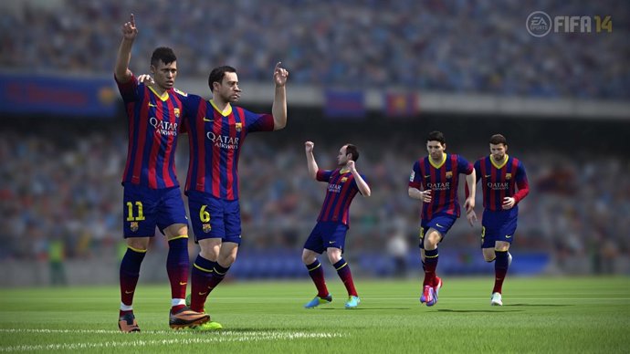 FIFA14 XboxOne PS4 FCBarcelona 