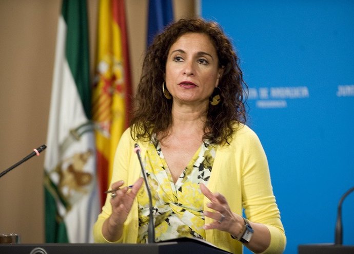 María Jesús Montero, hoy en rueda de prensa