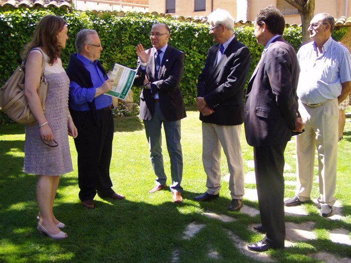 Visita de Ruiz Medrano a Berlanga de Duero (Soria)      