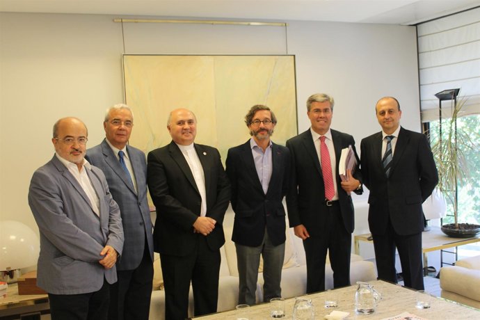 Reunión de José María Lasalle y José Enrique Fernández de Moya