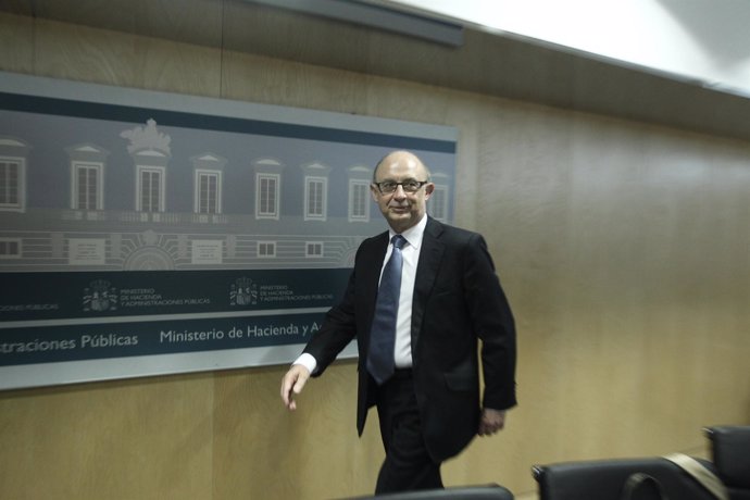 Cristobal Montoro ante el Consejo de Política Fiscal y Financiera 