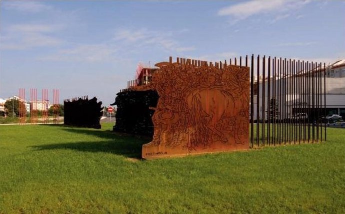 Escultura de Antoni Miró