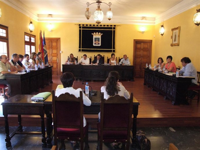 Pleno del Ayuntamiento de Tarazona (Zaragoza)