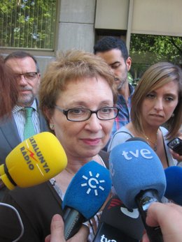 La consejera andaluza de Hacienda, Carmen Martínez Aguayo