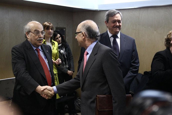 Montoro Y Andreu Mas-Colell En El CPFF