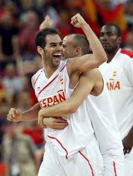 El jugador español José Manuel Calderón