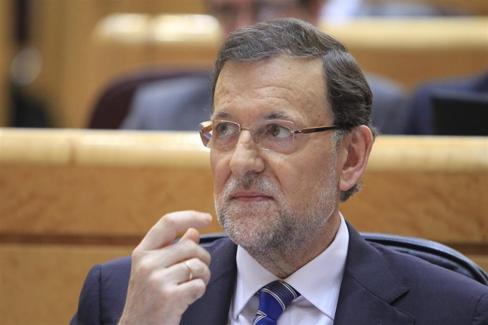 Rajoy y Rubalcaba en el Senado en el Pleno sobre Bárcenas