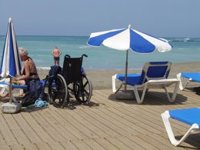 La Palma adapta playas para los discapacitados