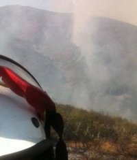 Incendios.- Baja a nivel 1 de alerta el incendio de Valdepeñas de la Sierra (Guadalajara)