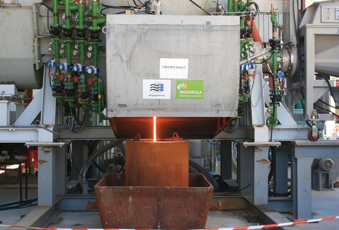 Sala de residuos en planta