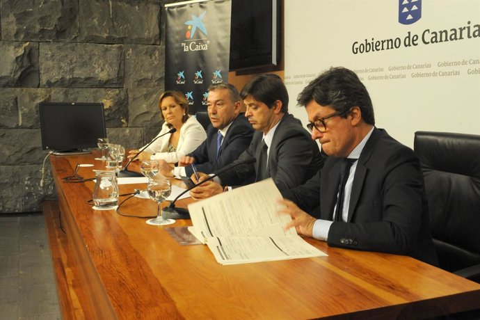 Momento de la rueda de prensa