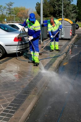 Limpieza en las calles