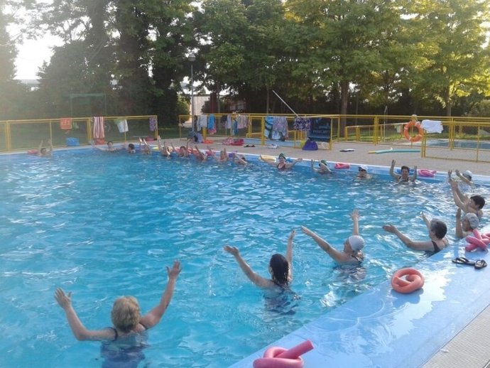 Participantes en actividades para mayores organizadas por Diputación