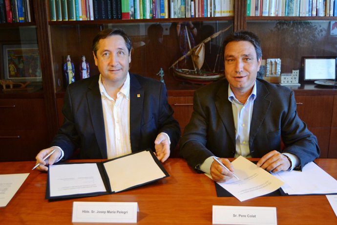 Josep Maria Pelegrí y Josep Pere Colat