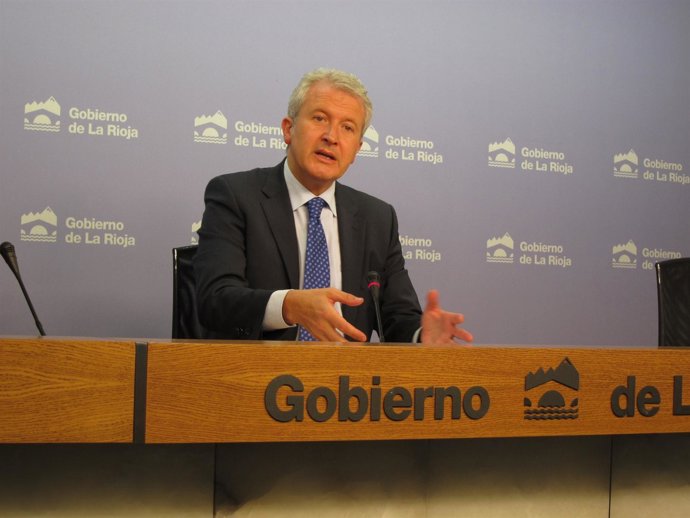 El portavoz del Gobierno riojano, Emilio del Río