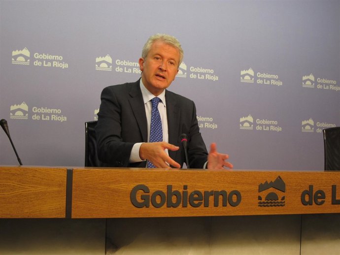 El portavoz del Gobierno riojano, Emilio del Río