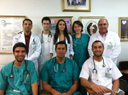 Residentes de Cardiología del Hospital Regional de Málaga