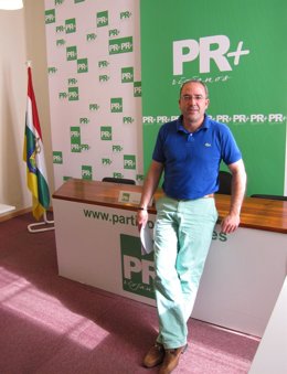 Rubén Gil, tras la rueda de prensa