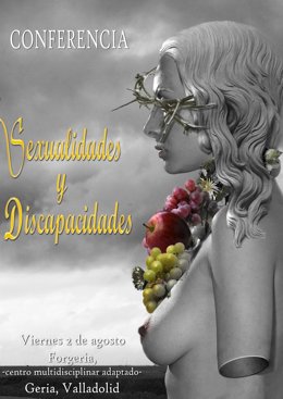 Cartel de la Conferencia sobre Sexualidades y Discapacidades