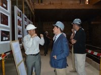 El Mercado de San Agustín de Toledo, cuyas obras están a la mitad, podrá albergar a 29 empresas en cinco plantas