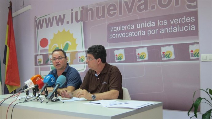 El resposable de Organización del IU en Huelva, Francisco Javier Camacho.