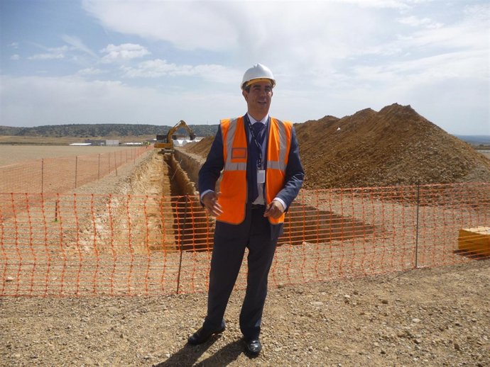 El director del Aeropuerto de Teruel, Alejandro Ibrahim