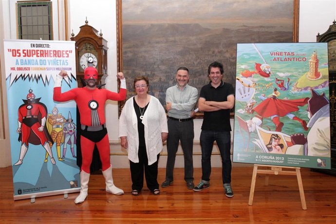 Presentación del Salón del Cómic de A Coruña