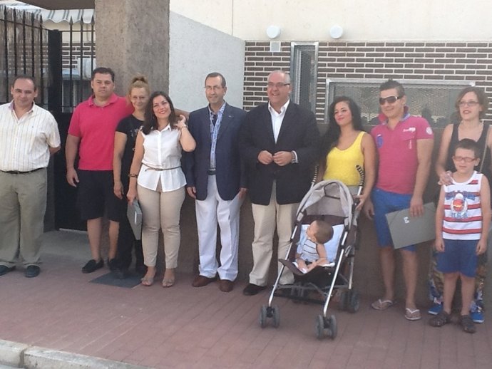 Entrega de viviendas en Andújar