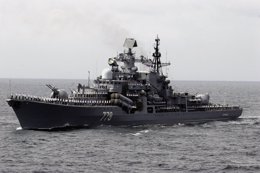 Barco de guerra ruso 