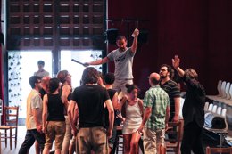 Ensayo de la ópera 'Das Liebesverbort' de Wagner