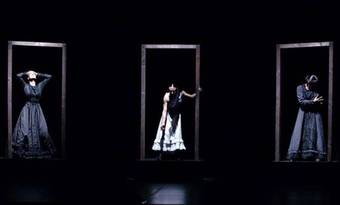 Bailarinas de la compañía Antonio Gades.