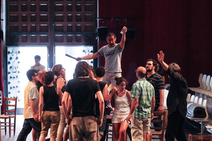 Ensayo de la ópera 'Das Liebesverbort' de Wagner