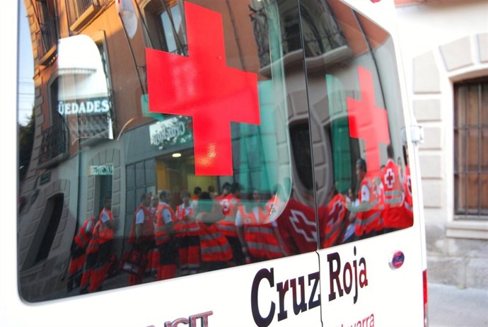Ambulancia de Cruz Roja Navarra