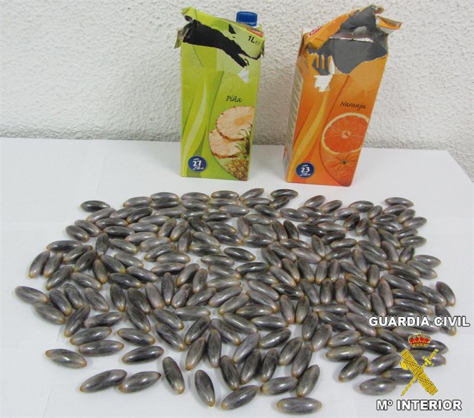 Droga incautada en la operación en Jávea y Dénia