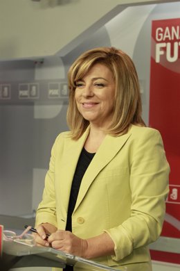 Elena Valenciano en Ferraz