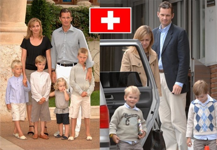 IÑAKI URDANGARÍN SE VA CON SU FAMILIA A SUIZA