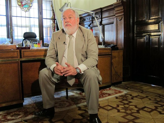 Ministro de Medio Ambiente, Miguel Arias Cañete, en entrevista con Europa Press