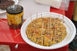 Tortilla con Morcilla