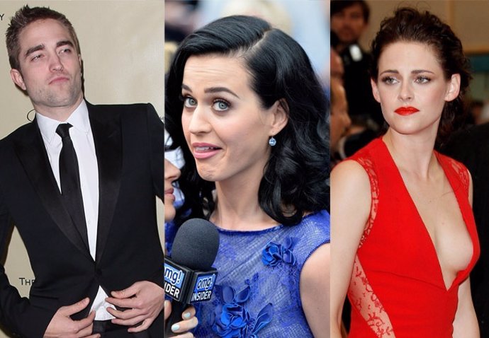 Katy Perry aclara su relación con RObert Pattinson a Kriste Stewart