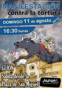 Cartel de la manifestación